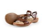 Rieker Sandalen in maat 38 Bruin | 5% extra korting, Bruin, Verzenden, Sandalen of Muiltjes, Zo goed als nieuw