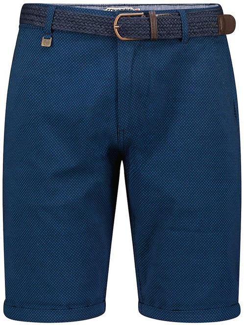 Geographical Norway Chino Bermuda Met Stretch Podex Navy, Vêtements | Hommes, Pantalons, Envoi