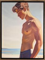 Biatturi Irina - Garçon à la plage, Antiek en Kunst
