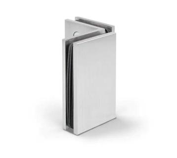 Glasklem Porto select 90° glas/glas - RVS, Verzenden