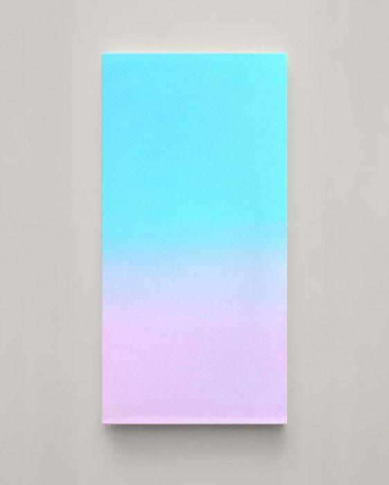 Sven Pels - Soft Lagoon - Colorful Modern Art, Antiek en Kunst, Kunst | Schilderijen | Modern