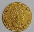 France. Louis XIII (1610-1643). 1/2 Louis dor 1642, Postzegels en Munten