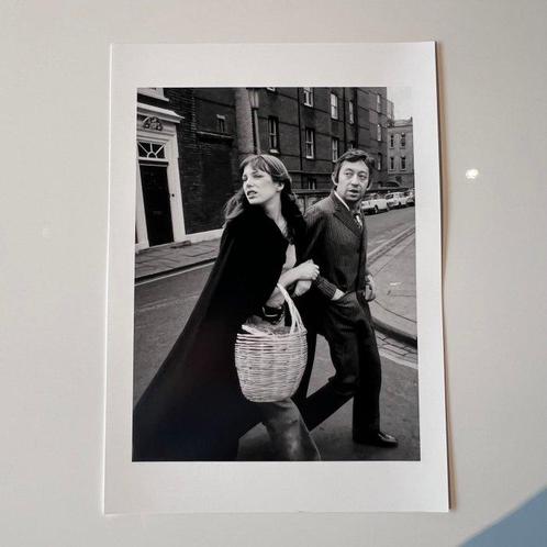 Serge Gainsbourg & Jane Birkin- London 1970 - Fine Art, Verzamelen, Film en Tv