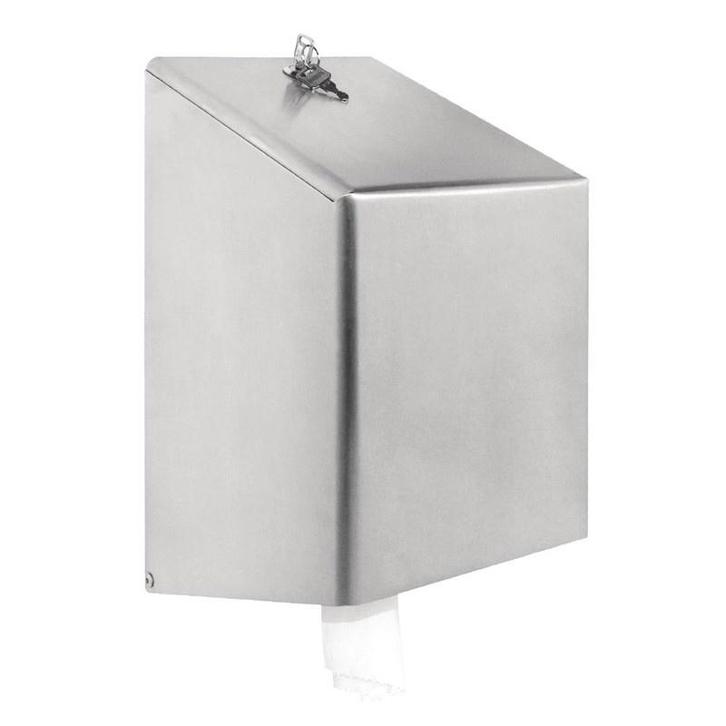 Centrefeed handdoek dispenser | RVS | 210x220x370(h)mm, Zakelijke goederen, Horeca | Keukenapparatuur, Nieuw in verpakking, Verzenden