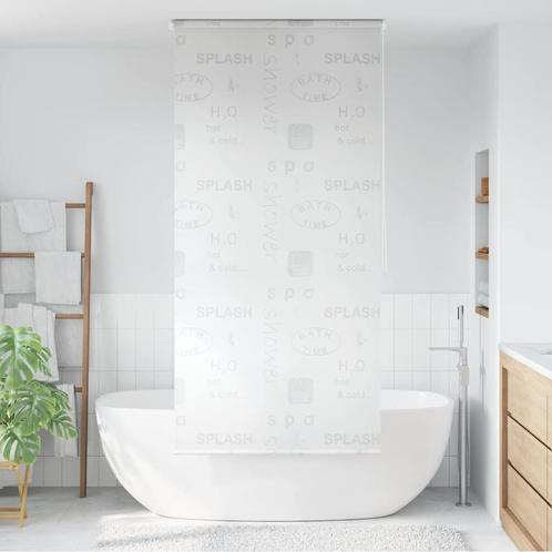 vidaXL Rolgordijn voor douche 100x240 cm splash, Huis en Inrichting, Badkamer | Badtextiel en Accessoires, Nieuw, Verzenden