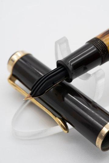 Pelikan - 400 Gunther Wagner Brown Tortoiseshell EF - Vulpen