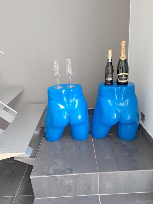 Hans Boodt - Set bijzettafels - Hars, Polyester - Twee, Antiquités & Art, Curiosités & Brocante