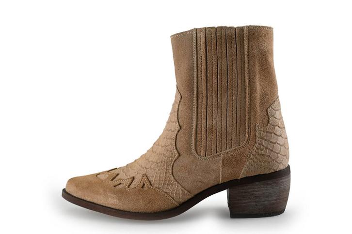 Sacha Cowboy laarzen in maat 38 Beige | 5% korting, Kleding | Dames, Schoenen, Beige, Gedragen, Verzenden