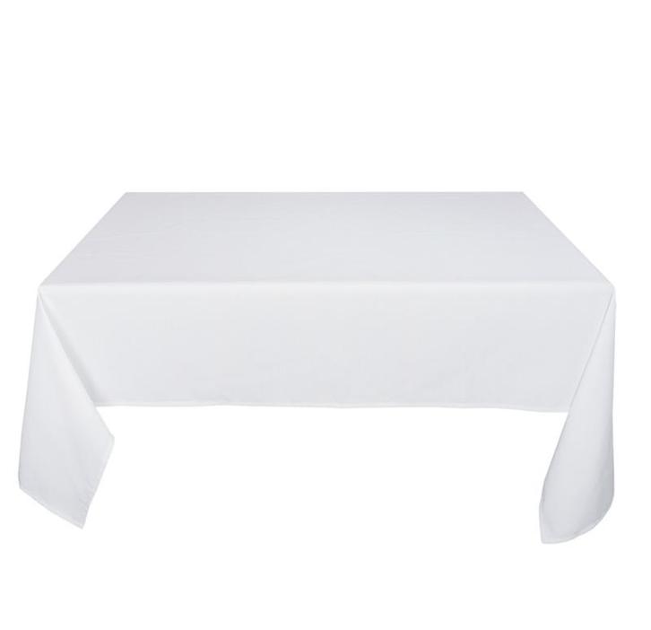 Tafelkleed White Wit 163x163cm - Treb SP, Huis en Inrichting, Keuken | Textiel, Tafelkleed of Tafelzeil, Overige kleuren, Nieuw