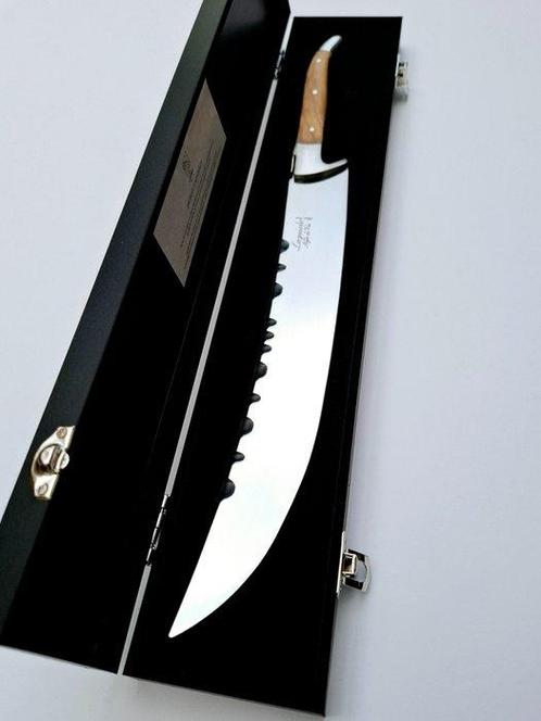 Sabre - Laguiole - Champagne saber - Olive Wood handle -, Antiek en Kunst, Antiek | Keukengerei
