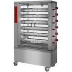 Kippenspit | Op Wielen | 6 Spitten | 36 Kippen | Gas | 230V, Zakelijke goederen, Horeca | Keukenapparatuur, Verzenden, Nieuw in verpakking