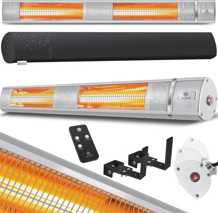 Infrarood Verwarming - Terrasverwarmer - Elektrische Heater, Tuin en Terras, Terrasverwarmers, Nieuw, Verzenden