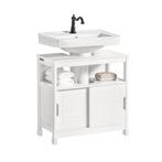 Tweedekans | SoBuy Wastafel Kast FRG128-II-W - 60 x 30 x 61, Ophalen of Verzenden, Nieuw
