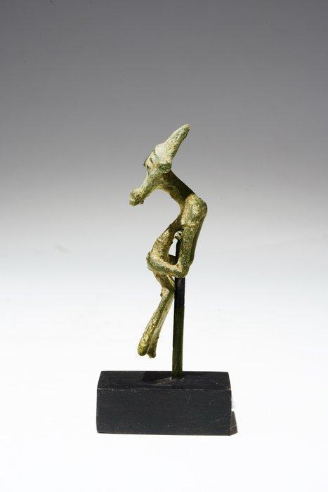 Een bronzen beeldhouwwerk - Kulango - Ivoorkust (Zonder, Antiek en Kunst, Kunst | Niet-Westerse kunst