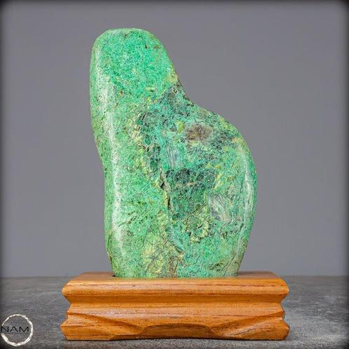Zeldzame natuurlijke Napu-chrysopraas Vrije vorm- 527.29 g, Verzamelen, Dierenverzamelingen