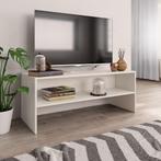 vidaXL Tv-meubel 100x40x40 cm bewerkt hout wit, Huis en Inrichting, Kasten |Televisiemeubels, Verzenden, Nieuw