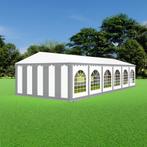 Partytent 6x12 PVC - Professional | Grijs / wit, Tuin en Terras, Verzenden, Partytent, 6 meter of meer, Nieuw