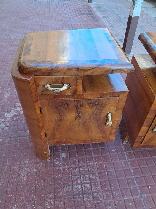 Nachtkastje (2) - Hout, Antiek en Kunst, Kunst | Designobjecten