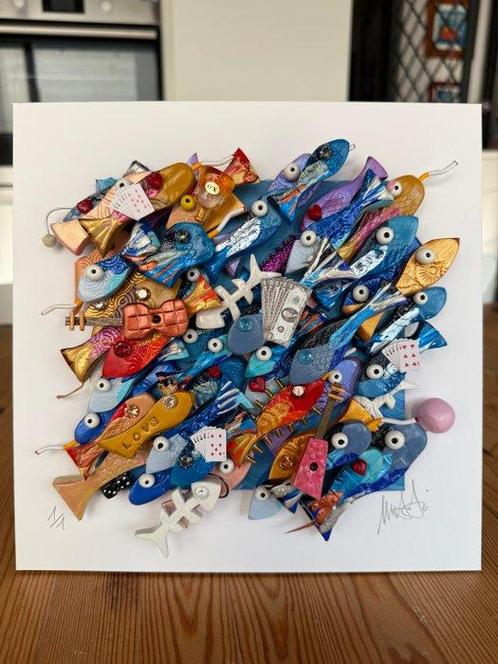 Michael Fantozzi - Little fish #12, Antiek en Kunst, Kunst | Schilderijen | Modern