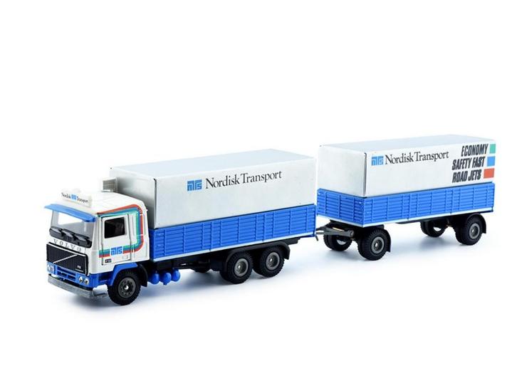 Schaal 1:50 Tekno 850804 Zweden 1985 Nordisk  Motorwagen-..., Hobby en Vrije tijd, Modelauto's | 1:50, Gebruikt, Tekno, Ophalen of Verzenden