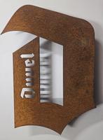 Panneau publicitaire Duvel en acier corten - Panneau -