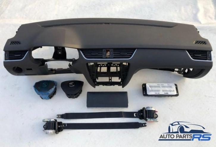 Dashboard + Airbags + Veiligheidsgordels Skoda Octavia, Auto-onderdelen, Dashboard en Schakelaars, Nieuw, Skoda, Verzenden