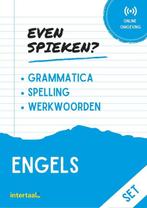 Even Spieken - Engels grammatica, spelling (set) Intertaal, Verzenden, Gelezen, Intertaal