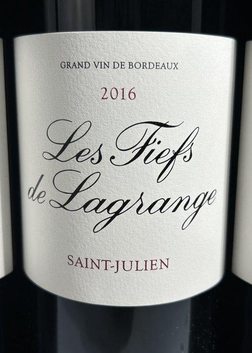 2016 Les Fiefs de Lagrange, 2nd wine of Château Lagrange -, Verzamelen, Wijnen
