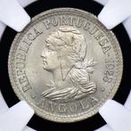 Portugees Angola. Republic. II Macutas 1928 - NGC - MS 67 -