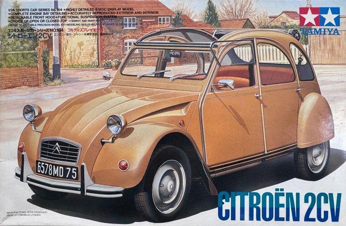 Tamiya 1:24 - Modelbouwdoos (2) - Citroën 2CV, Hobby en Vrije tijd, Modelauto's | 1:5 tot 1:12
