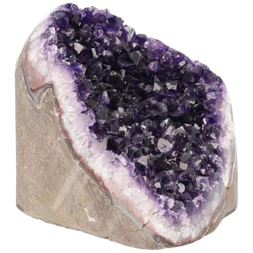 Amethist Cluster Nr 167 - 2375 gram - Kerkje, Handtassen en Accessoires, Edelstenen, Nieuw, Verzenden