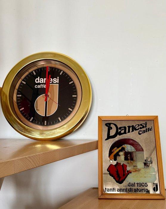 Collectie merkartikelen - Wandklok en reclame spiegel van, Antiek en Kunst, Antiek | Speelgoed