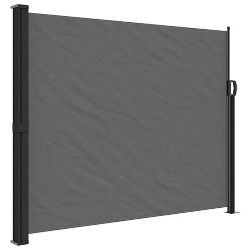 Uittrekbaar windscherm antraciet 160x300cm - Tweede kansj..., Tuin en Terras, Tuinschermen, Nieuw, Kunststof, 150 tot 200 cm, 200 cm of meer
