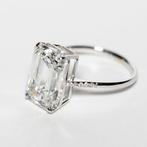 Verlovingsring - 18 karaat Witgoud - 7.14ct. tw. Diamant