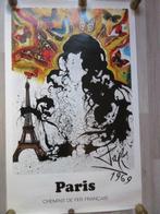 Salvador Dali - S.N.C.F - PARIS Chemins de Fer Français -