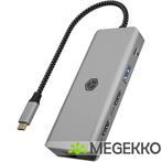 ICY BOX IB-DK4012-CPD Bedraad USB 3.2 Gen 1 (3.1 Gen 1), Computers en Software, Overige Computers en Software, Verzenden, Nieuw