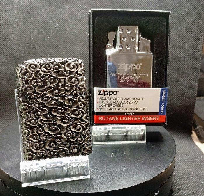 Zippo, Yaveng - Drache schwarz - Zonder Minimumprijs -, Verzamelen, Rookartikelen, Aanstekers en Luciferdoosjes