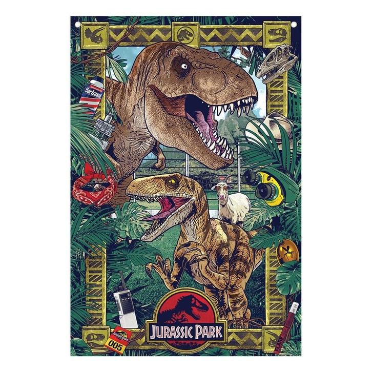 Jurassic Park Wall Banner 125 x 85 cm, Verzamelen, Film en Tv, Ophalen of Verzenden