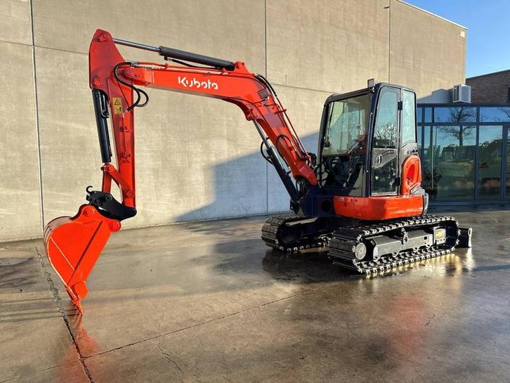 Veiling: Rupsgraafmachine Kubota KX155-5 Diesel 29.2kW 2016, Articles professionnels, Machines & Construction | Grues & Excavatrices