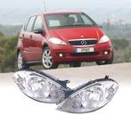 Phares Pour Mercedes Classe A W169 04-08 Fond Chromé, Verzenden