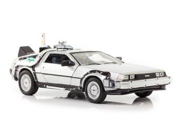 Welly 1:24 - Modelauto - DeLorean Time Machine - Back To The