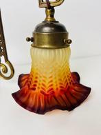 Wandlamp - Antieke wandlamp in Art Nouveau stijl - Brons,, Antiek en Kunst