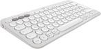 Logitech Pebble Keyboard 2 - K380s White toetsenborden, Computers en Software, Toetsenborden, Verzenden, Nieuw