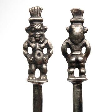Egypte antique, époque gréco-romaine Argent Broche