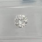1 pcs Diamant (Natuurlijk) - 0.80 ct - Rond - E - SI1 -, Handtassen en Accessoires, Edelstenen, Nieuw
