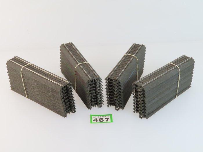 Märklin H0 - 24172/24188 - Modeltreinsporen (40) - 40 Rechte, Hobby en Vrije tijd, Modeltreinen | H0