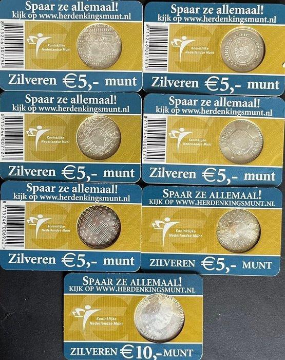 Pays-Bas. Coin Card 2004/2007 (7 stuks) (Sans Prix de, Postzegels en Munten, Munten | Europa | Euromunten