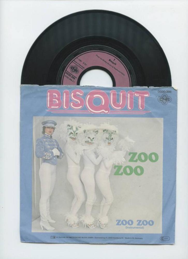 Bisquit – Zoo Zoo / Zoo Zoo (Instrumental) (1-7-Vinyl-Singl, Cd's en Dvd's, Vinyl Singles, Ophalen of Verzenden