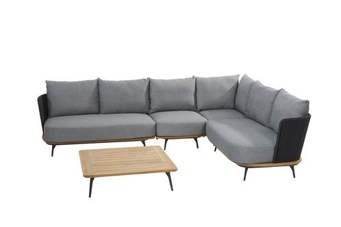 4 Seasons Outdoor Positano hoekbank XL met salontafel * SALE, Tuin en Terras, Tuinsets en Loungesets