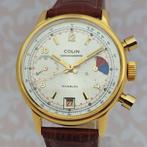 Chronographe Suisse - Colin - Cal. Valjoux 7734 - JUMBO 39mm, Handtassen en Accessoires, Horloges | Heren, Nieuw